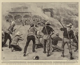 Die Belagerung der britischen Gesandtschaft in Peking, Vertreibung der Truppen von Fung Fu Hsiang aus dem Hanlin Yuan